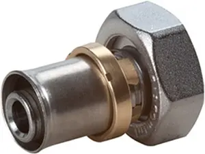 Муфта пресс с накидной гайкой 20мм x ¾"ек Giacomini RM179X106, 1