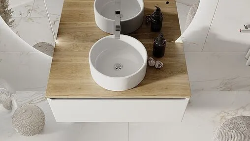 Тумба-умывальник подвесная Jorno Solis new 100 белый SolN.01.100/P/W/JR+