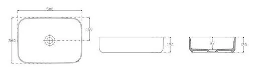 Раковина ISVEA Infinity 50 лососевый 10NF65050-2S