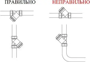 Фильтр угловой сетчатый ½"в x ½"н Valtec VT.191.N.04 Фильтр угловой сетчатый ½"в x ½"н Valtec VT.191.N.04, 3