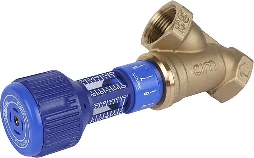 Балансировочный клапан 1&quot;в х 1&quot;в Kvs 11.76 Cimberio CIM 727OT 1