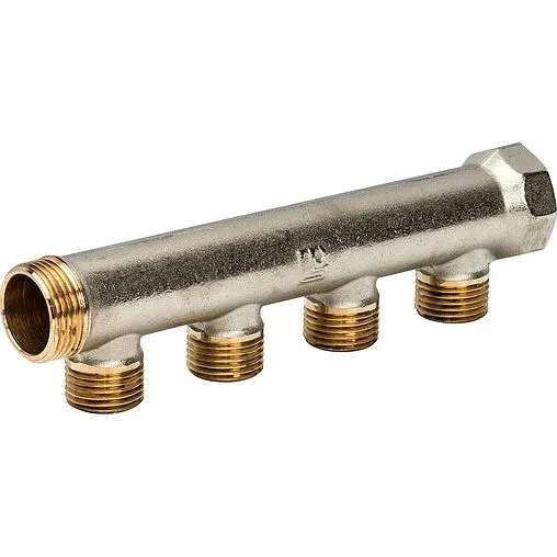 Коллектор распределительный проходной 4 отвода ¾&quot;в/н x ½&quot;к Luxor CP 424 68542701