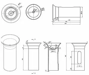 Раковина Aquanet Entice V22 48 белый матовый 00198988 Раковина Aquanet Entice V22 48 белый матовый 00198988, 2