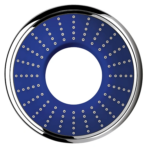 Лейка ручного душа Grohe Rainshower Icon хром/синий 27449000 Лейка ручного душа Grohe Rainshower Icon хром/синий 27449000