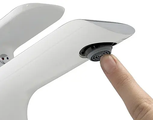 Смеситель для раковины IDDIS Calipso белый/хром CALSB00i01