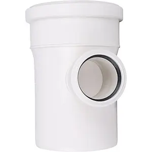 Тройник внутренний бесшумный D=110x50мм Угол 87° Sinikon 510035.K, 1