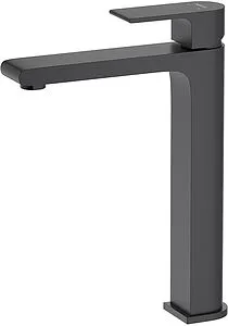 Смеситель для раковины Aquatek Лира чёрный матовый AQ1404MB, 1