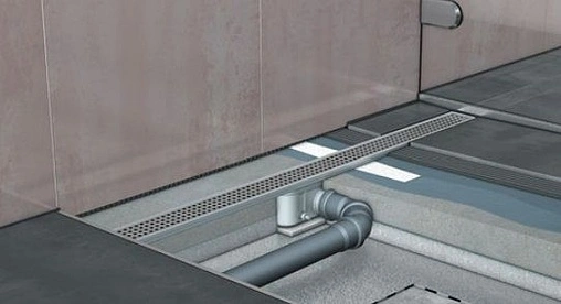 Лоток душевой 885мм h=52мм 0.95л/сек ACO Showerdrain C 408745