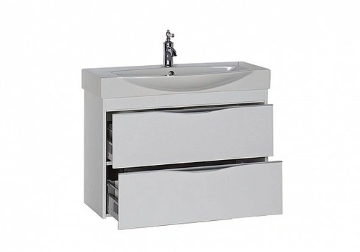 Тумба под умывальник Aquanet Франка 85 белый 00183053