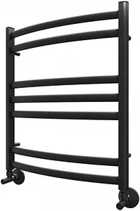 Полотенцесушитель водяной лесенка Lemark Atlantiss П7 500x600 черный матовый LM32607RBL Полотенцесушитель водяной лесенка Lemark Atlantiss П7 500x600 черный матовый LM32607RBL, 1