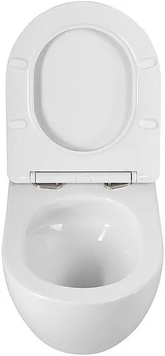 Унитаз подвесной безободковый BelBagno Amanda Tornado белый BB051CH-TOR-FC/SC