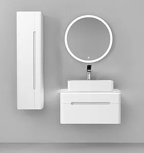 Зеркало с подсветкой Jorno Shine 65 белый Shi.02.65/W Зеркало с подсветкой Jorno Shine 65 белый Shi.02.65/W, 3