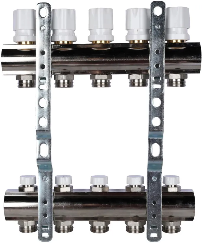 Группа коллекторная без расходомеров 5 отводов 1&quot;в/в x ¾&quot;ек Luxor CD 468M/5 15552705MN, 3