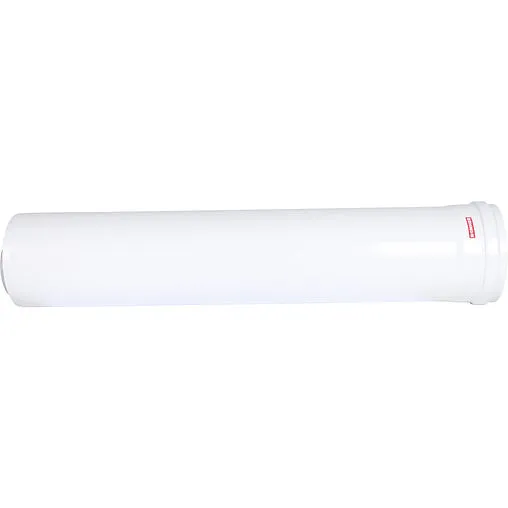 Коаксиальный удлинитель Ø 60/100мм L=500мм (PP) для конденсационных котлов Rommer RCA-8610-000500