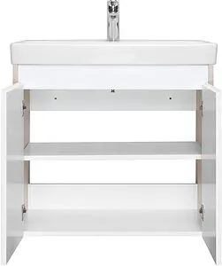 Тумба-умывальник Aquaton Сканди Doors 70 белый/дуб верона 1A2789K0SDB20, 5