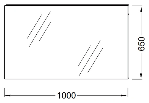 Зеркало Jacob Delafon Ola 100 EB1099-RU