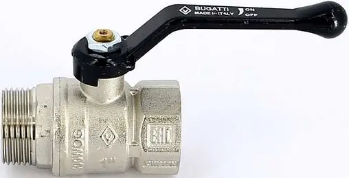 Кран шаровый 1"в x 1"н Bugatti Arizona 06050077