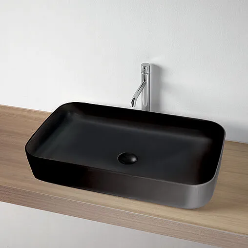 Раковина Kerasan Tribeca 70 черный матовый 460231