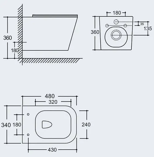 Унитаз подвесной безободковый Aquanet Tavr 3.0 W SHORT Tornado белый Tavr 3.0 W SHORT T Унитаз подвесной безободковый Aquanet Tavr 3.0 W SHORT Tornado белый Tavr 3.0 W SHORT T