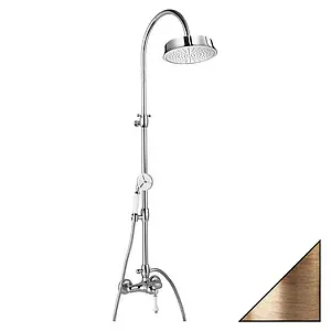 Душевая система со смесителем для душа Cezares Margot бронза/белый MARGOT-CD-02-Bi Душевая система со смесителем для душа Cezares Margot бронза/белый MARGOT-CD-02-Bi, 1