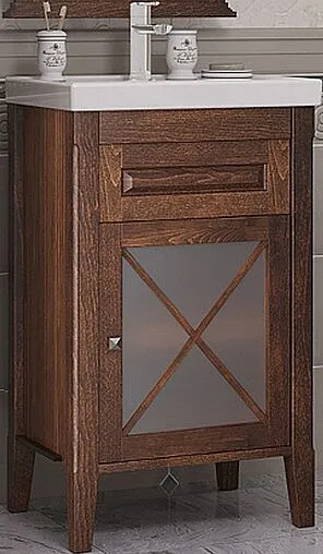 Тумба под умывальник напольный Opadiris Палермо 50 светлый орех 00-00002360