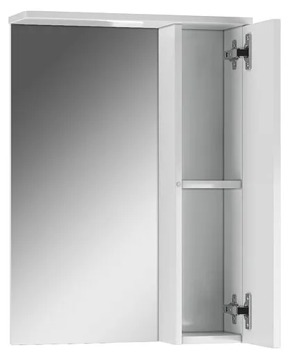 Шкаф-зеркало Айсберг Лилия 50 R белый DA2005HZ