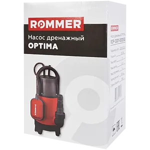 Насос дренажный Q=10м³/ч H=7м Rommer OPTIMA RDP-0001-000550 Насос дренажный Q=10м³/ч H=7м Rommer OPTIMA RDP-0001-000550, 4