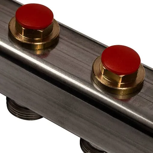 Группа коллекторная без расходомеров 4 отвода 1&quot;в/в x ¾&quot;ек Stout SMS-0932-000004