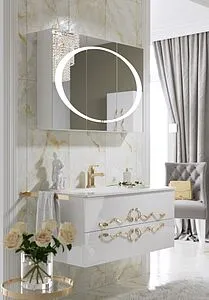 Шкаф-зеркало Clarberg Dune 120 DUN0412, 4