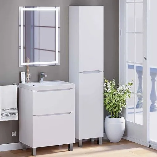 Тумба под умывальник напольная Uperwood UPD Tanos 60 белый матовый 291120329