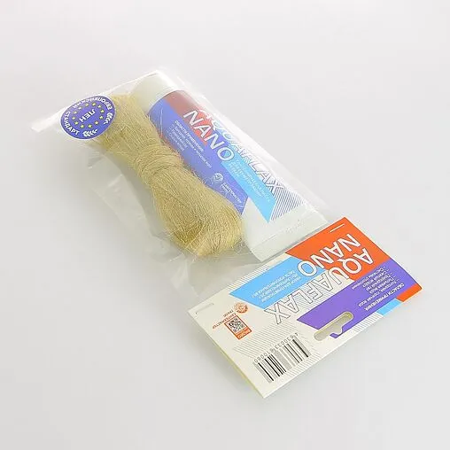 Moнтaжный кoмплeкт паста 80г + лен 20г Aquaflax nano 61008 Moнтaжный кoмплeкт паста 80г + лен 20г Aquaflax nano 61008