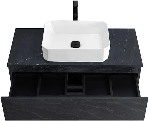 Тумба под умывальник подвесная Cezares Molveno 46 100 Antracite MOLVENO 46-100-2C-SO-ANTR