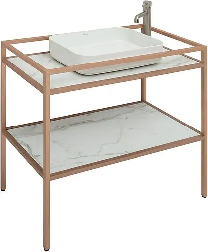 Консоль напольная Allen Brau Liberty 90 медь браш 1.33004.60