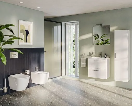 Унитаз подвесной безободковый VitrA Mia Round SmoothFlush белый 7510B003-0075