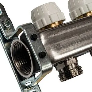 Группа коллекторная без расходомеров 11 отводов 1&quot;в/в x ¾&quot;ек Stout SMS-0932-000011, 5