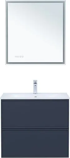 Тумба-умывальник Aquanet Арт 75 маренго 00313265+00318925