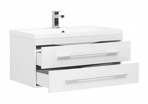 Тумба под умывальник подвесная Aquanet Нота 90 белый 00171492