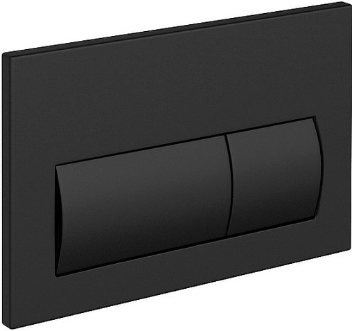 Клавиша смыва для унитаза Cersanit Presto 63528 черный матовый