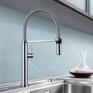 Смеситель для кухни с выдвижным изливом Blanco Culina-S Mini нержавеющая сталь 519844 Смеситель для кухни с выдвижным изливом Blanco Culina-S Mini нержавеющая сталь 519844, 2