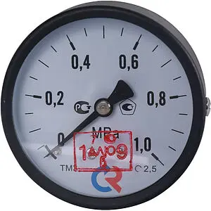 Манометр аксиальный Росма ТМ-310Т.00 63мм 10 бар ¼&quot; 00000008922, 1