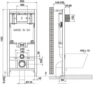 Комплект 5 в 1 Lemark Peneda+ Bit+Glazer White 100801427 с кнопкой Bit 9801005 хром глянцевый Комплект 5 в 1 Lemark Peneda+ Bit+Glazer White 100801427 с кнопкой Bit 9801005 хром глянцевый, 2