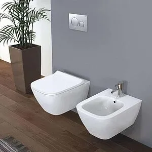 Унитаз подвесной безободковый Geberit Smyle Square Rimfree белый 500.208.01.1 Унитаз подвесной безободковый Geberit Smyle Square Rimfree белый 500.208.01.1, 3