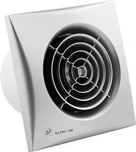 Вентилятор вытяжной Soler & Palau SILENT-100 CZ SILVER Вентилятор вытяжной Soler & Palau SILENT-100 CZ SILVER, 3
