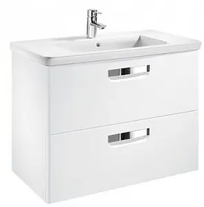 Тумба под умывальник подвесная Roca Gap 60 белый глянец ZRU9302879 Тумба под умывальник подвесная Roca Gap 60 белый глянец ZRU9302879, 1