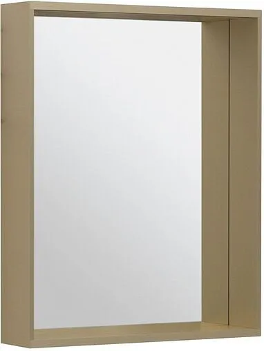 Зеркало с подсветкой Allen Brau Priority 75x60 латунь браш 1.32016.03