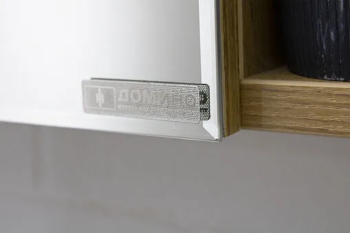 Шкаф-зеркало Домино Craft 100 дуб вотан DCr2206HZ