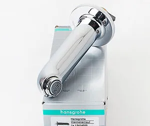 Излив для скрытого монтажа Hansgrohe хром 13414000 Излив для скрытого монтажа Hansgrohe хром 13414000, 4