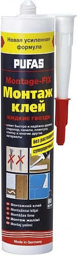 Строительный клей 400г. Pufas Fix 007211092