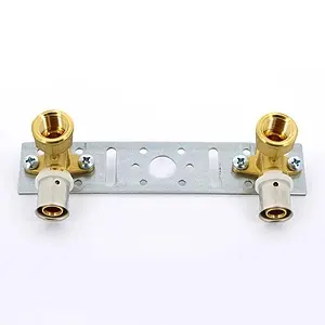 Монтажная планка с водорозетками пресс 20мм x ½"в Uni-fitt 712G7200 Монтажная планка с водорозетками пресс 20мм x ½"в Uni-fitt 712G7200, 5