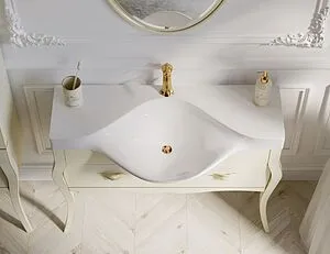 Тумба под умывальник напольная Clarberg Borgia T11/BG слоновая кость с патиной BOR0111BG Тумба под умывальник напольная Clarberg Borgia T11/BG слоновая кость с патиной BOR0111BG, 4